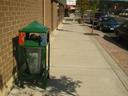 Thumbnail of: Even the garbage cans are sculptures