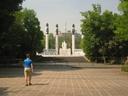 Thumbnail of: Monument and palace at Bosque de Chapultepec