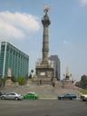 Thumbnail of: Monument in traffec circle on Reforma