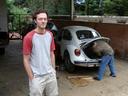 Thumbnail of: Getting the clutch cable fixed on the way to Chamula