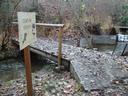 Thumbnail of: Salmon counting station along closed logging road parallel to Englishman River