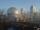 Thumbnail of: Science World and background buildings