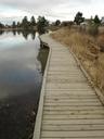 Thumbnail of: Boardwalk along Englishman River estuary