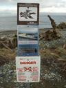 Thumbnail of: Signs at residential beach