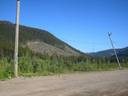Thumbnail of: View of big ugly clearcut from camp