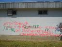 Thumbnail of: Some graffiti on the way into town